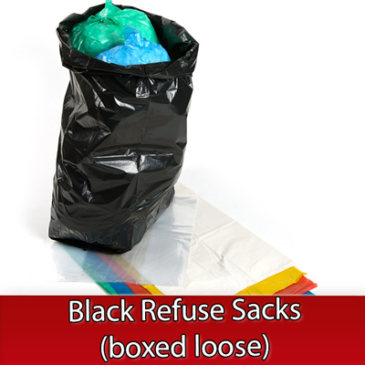 Black Refuse Sacks (Loose)