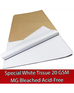 Special white tissue - MG bleached acid free