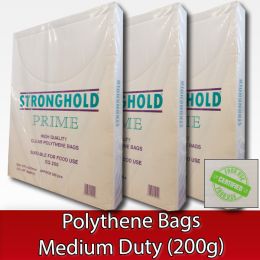 Medium Duty Polythene Bags (200G)