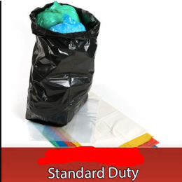 Standard Duty Black Refuse Sack